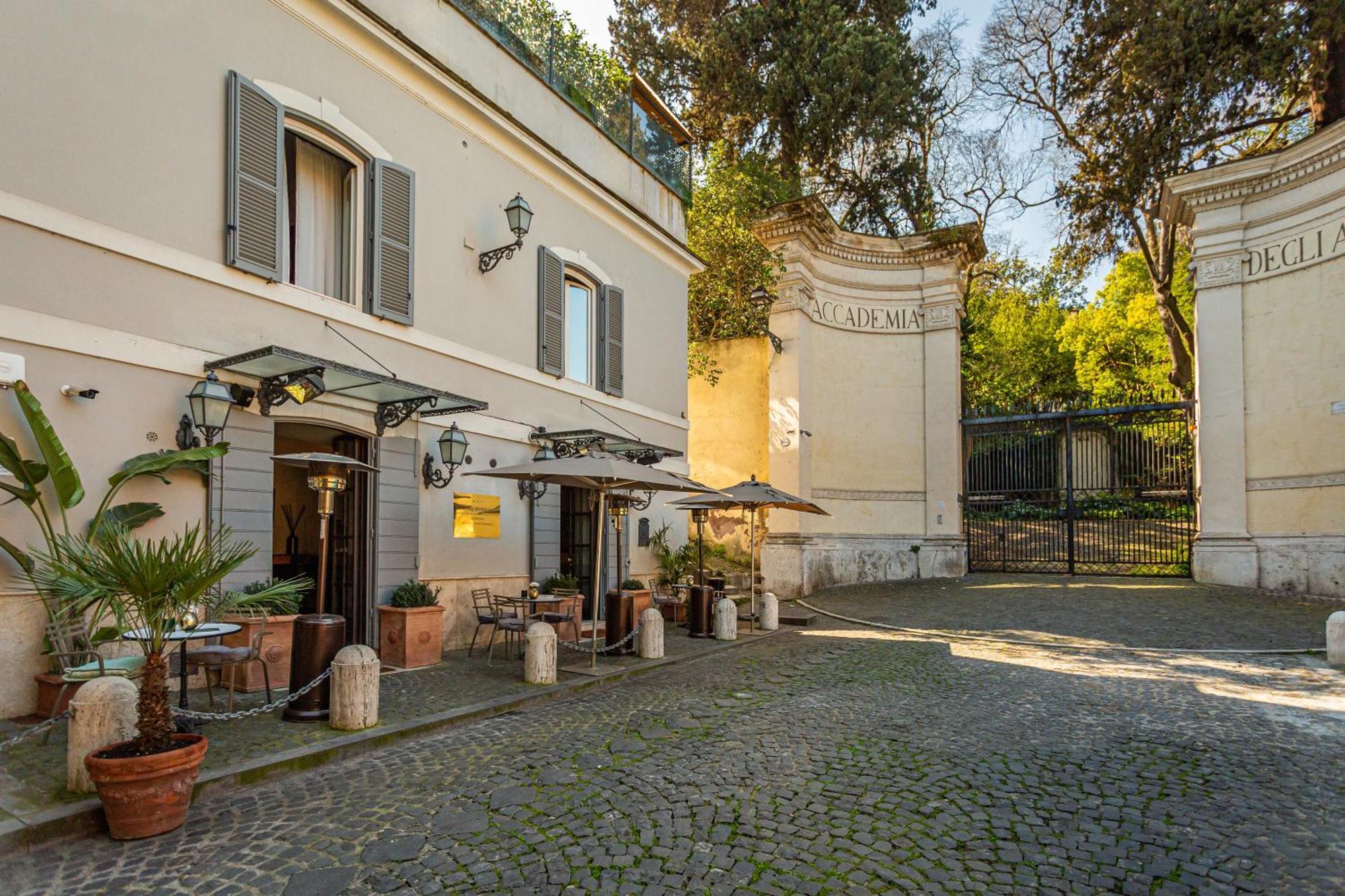 Hotel Parrasio Рим Экстерьер фото